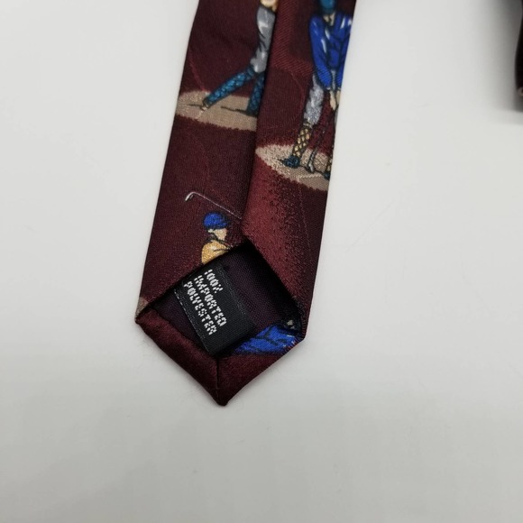 Thinking of You Golfer MEns NEck Tie Golf Knickers - Picture 4 of 7